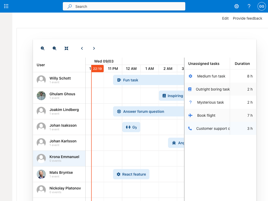 SharePoint Workbench Drag from Grid with TypeScript