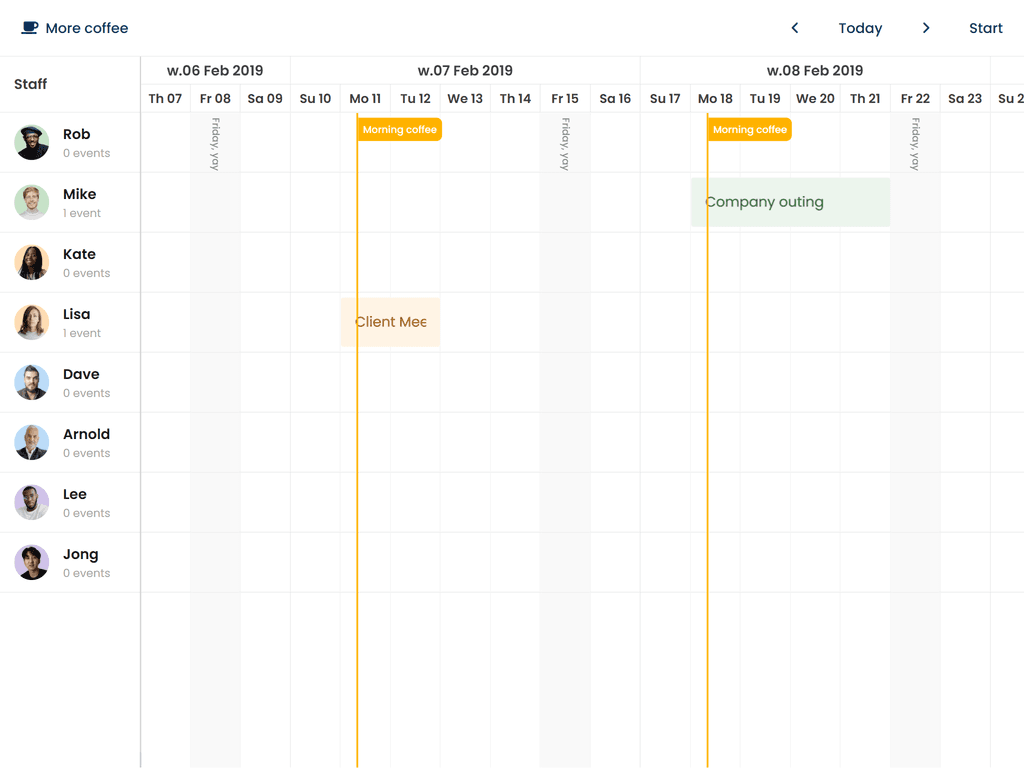Recurring timeranges with TypeScript