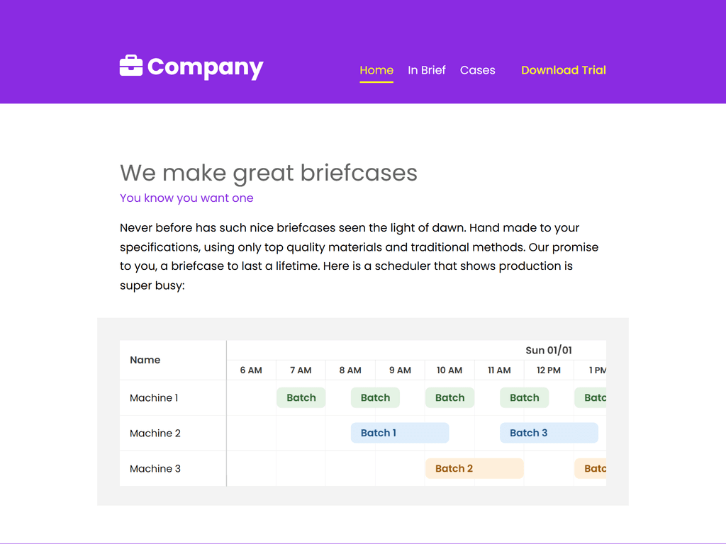 Include using script tag