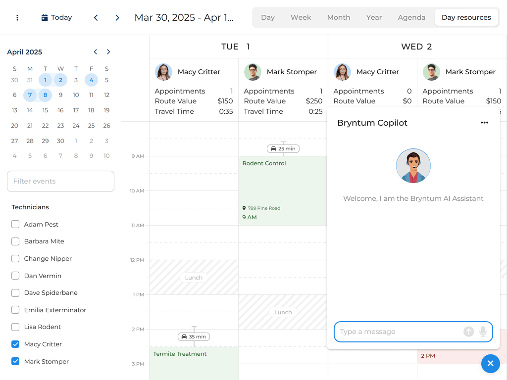 AI-powered Pest control