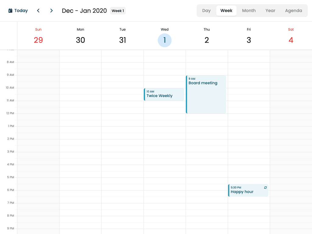 Exporting events to ICS format