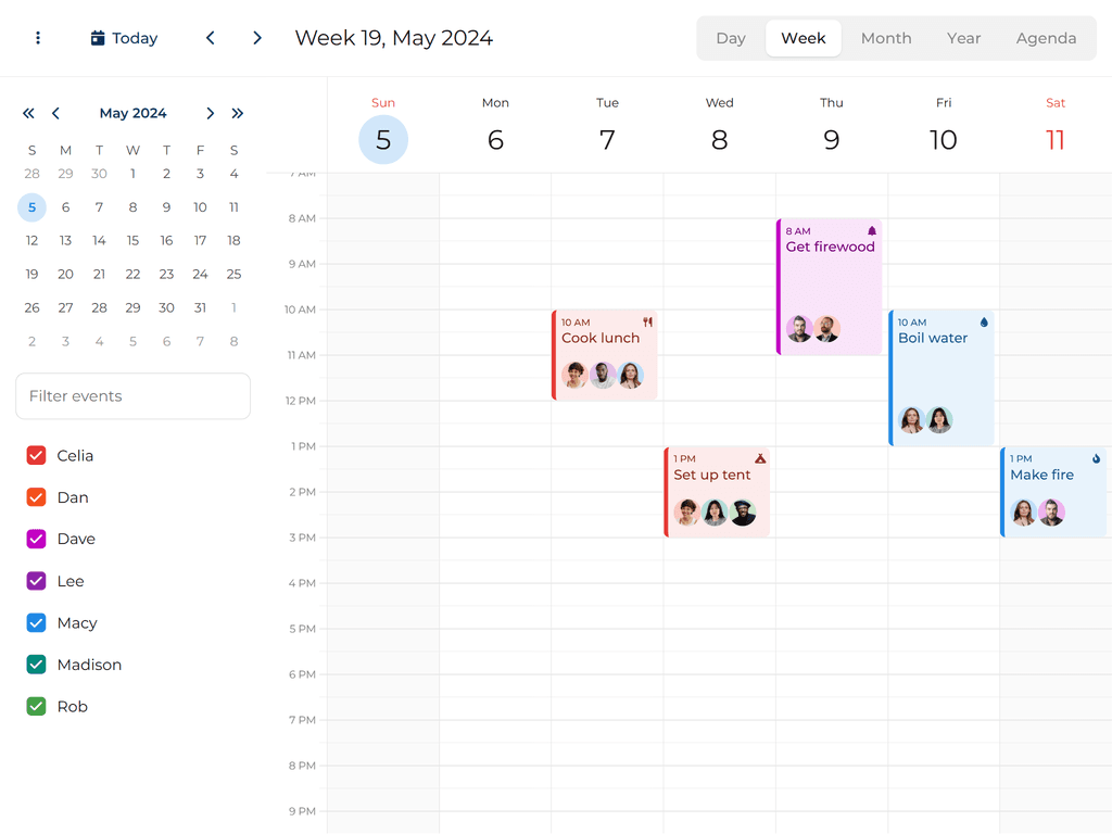 Multi assignment using resourceIds