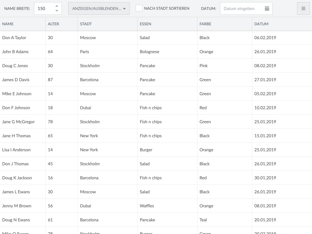 Localization demo - Shows how to preload a specific locale and localize the application.