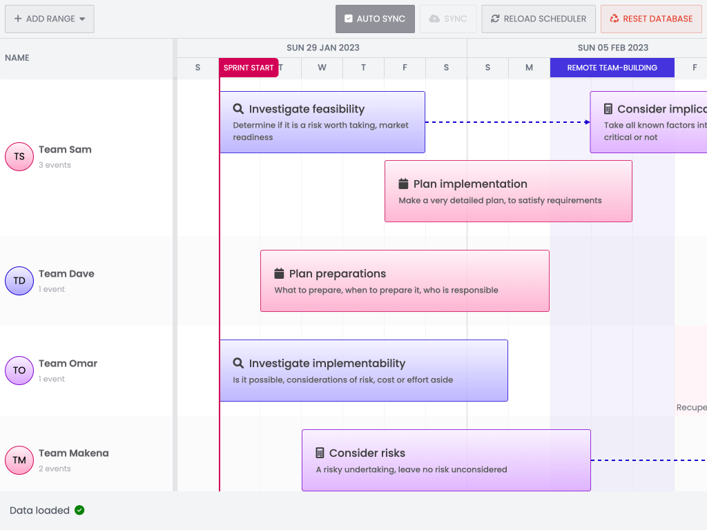 CrudManager PHP & MySQL demo - Scheduler with a CrudManager using a backend built on PHP & MySQL