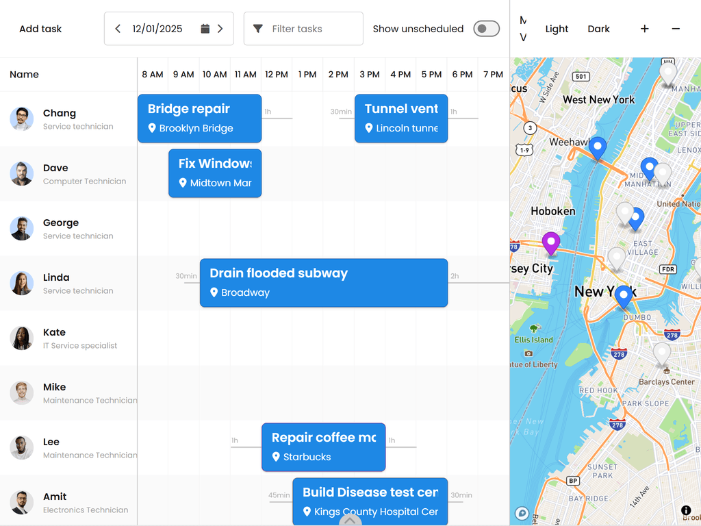Map integration