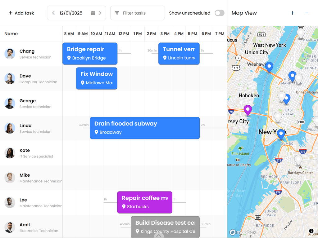 Map integration