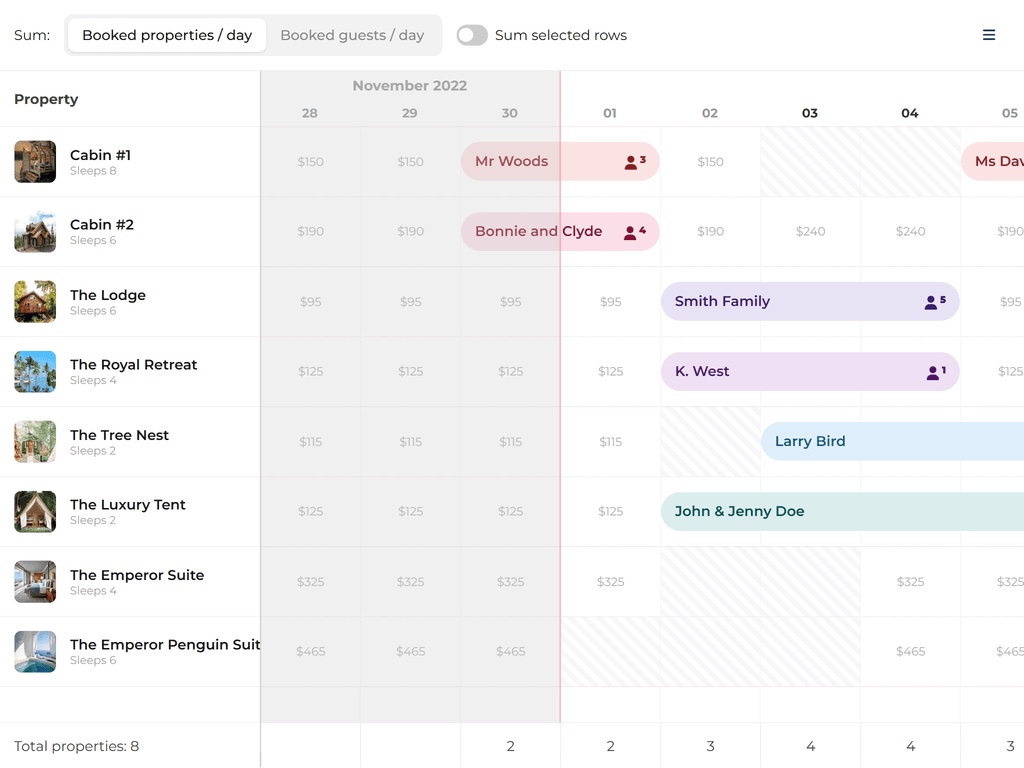 Bryntum Scheduler