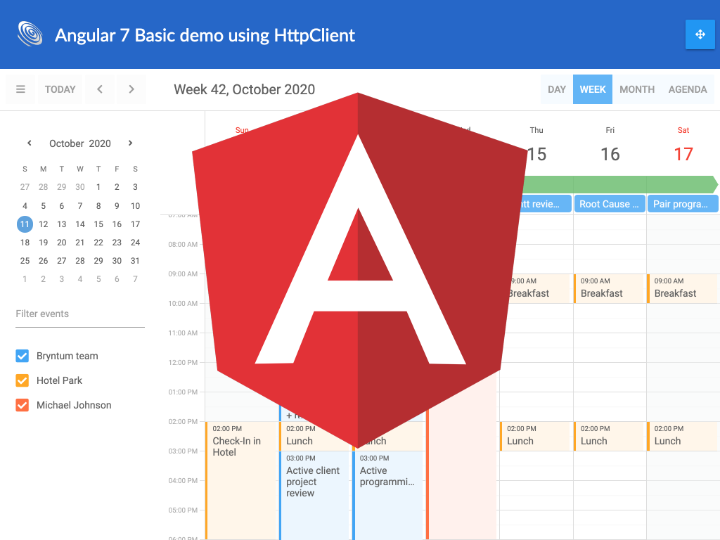 Angular 7 + HttpClient Integration Demo