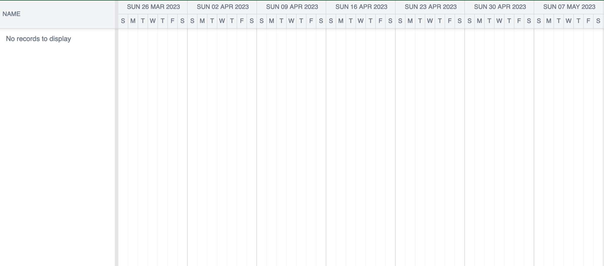 Bryntum scheduler - initial