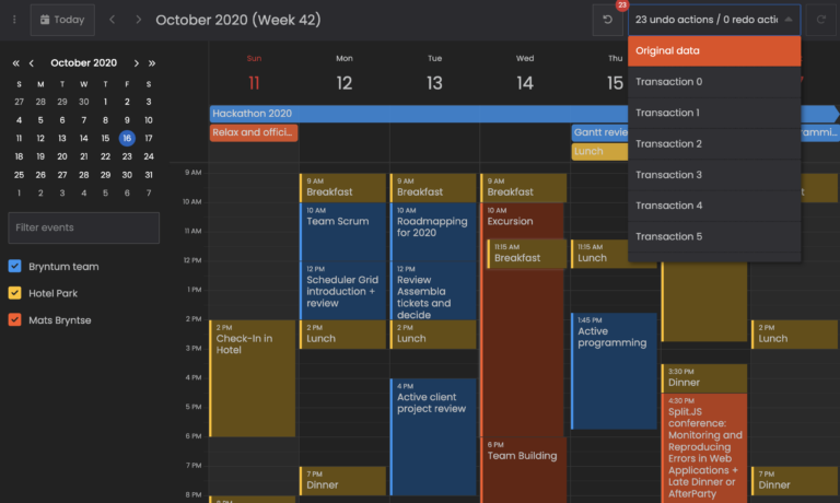 calendar-react-undo-redo-dark