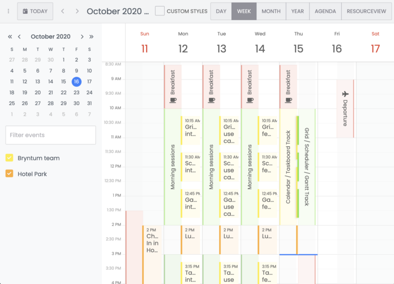 vue-time-ranges-calendar