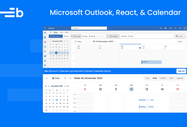 How to connect and sync a React Bryntum Calendar to a Microsoft Outlook ...