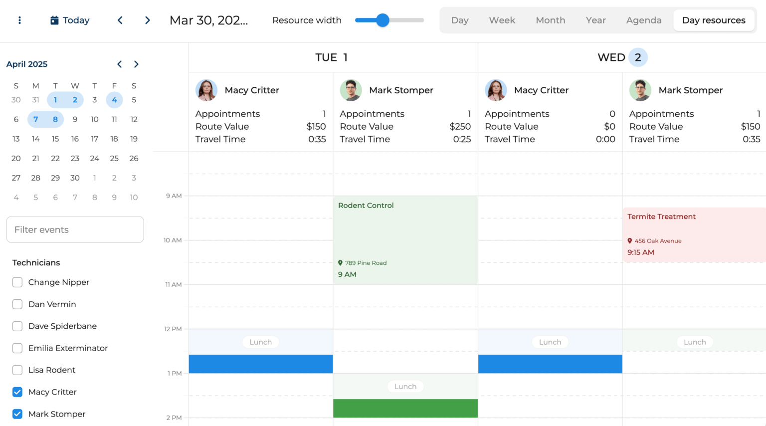 React FullCalendar vs Big Calendar - Bryntum